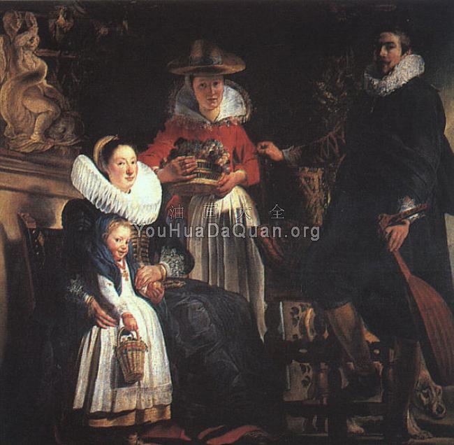 The Family of the Artist - 雅各布·约尔当斯